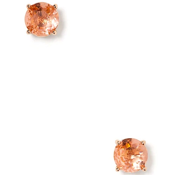 NEW Kate Spade Gumdrop Studs in Light Peach - Picture 7 of 10